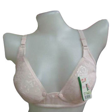 Women's Nursing Bra, Made of Nylon/Polyamide and Spandex, Thin Cup, Various Colors are Available