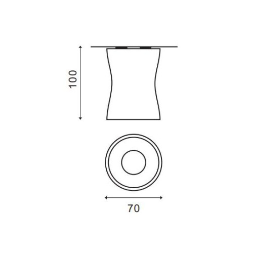 LEDER Energy Conservation Modern 3W LED Downlight