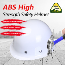 白いグラスファイバー素材のヘルメット安全ヘルメット