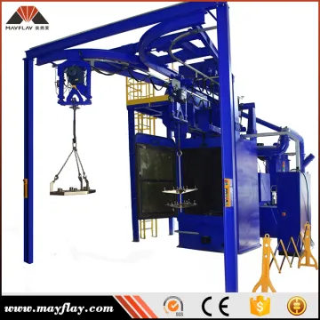 Mayflay High Quality Belt Type Shot Blasting Machine / Blast Cleaning Equipment
