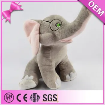 PP cotton stuffing custom soft big plush elephant made in China