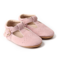 Brogue T-Bar Mary Jane Baby Dress Shoes