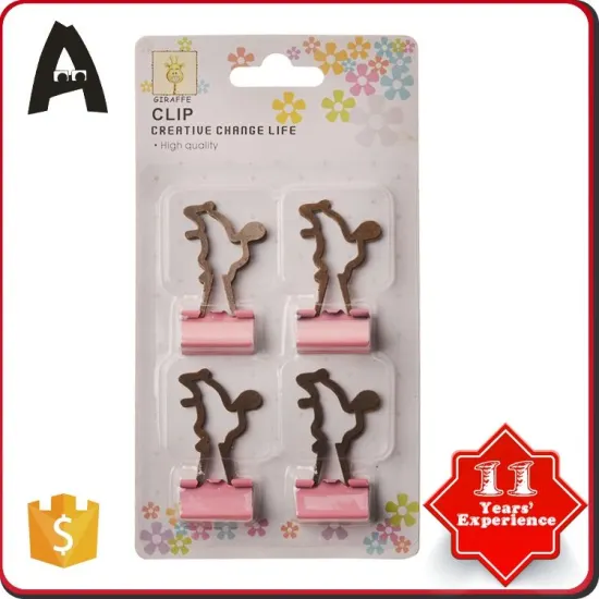 Latest style factory supply printing metal money clips