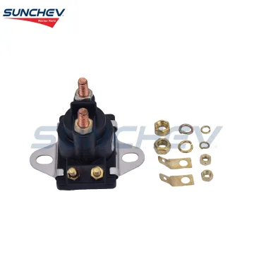 SUNCHEV Starter Relay 89-818864T For Outboard Mercury