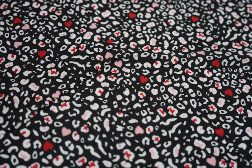 Polyester Spun Yarn Print Fabric