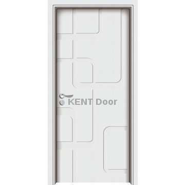 White Paint Solid Wooden Door Made in China