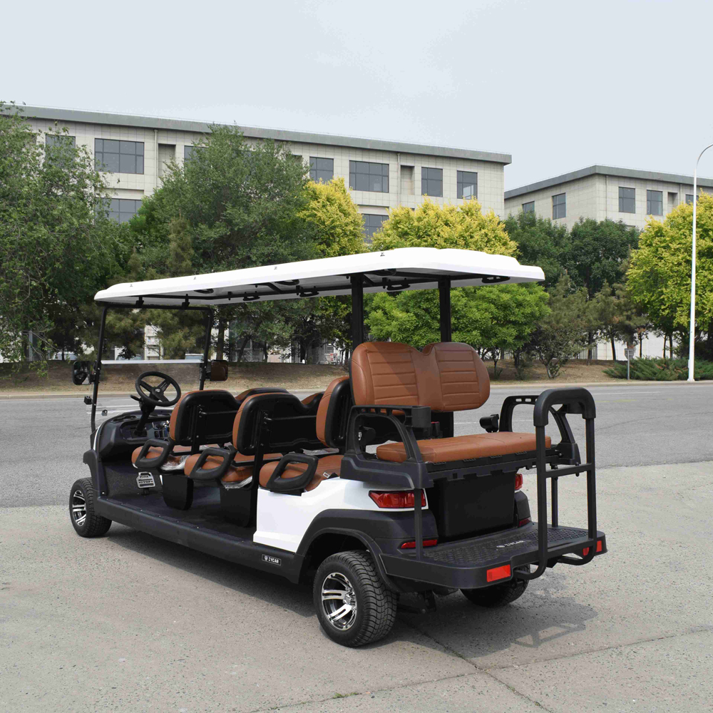 8-passenger pure electric golf cart