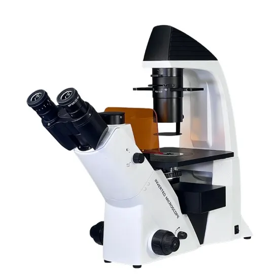 Biological Inverted Fluorescence UV Microscope 40X-400X for Labs
