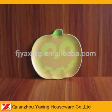 9'' Halloween pumpkin Plate