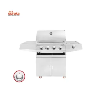 Stainless Steel Outdoor Kitchen Built in Tool Set Manufacturers Foldable Smoke Gas BBQ Grill