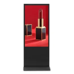Capacitive touch screen for advertising player
