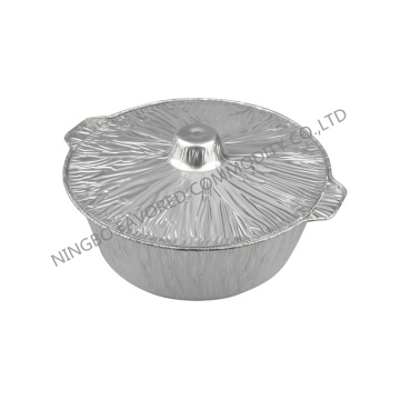 Aluminium foil 340 Pot bowl with lid