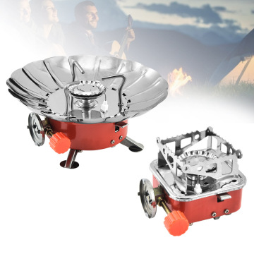 Propane Gas Cooker Portable Butane Camping burner gas stove With Adjustable Regulator