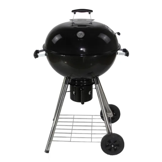 Charcoal Barbecue 57cm BBQ Grill with Tripod Stand Freestanding Outdoor Oven cooker with Porcelain Enamelled Bowl