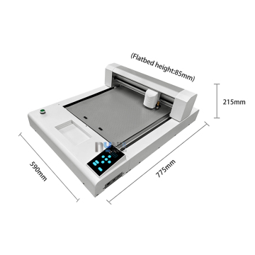 NY4030C Ενιαία λεπίδα mini flatbed contour cut plotter dtf Μηχανή κοπής