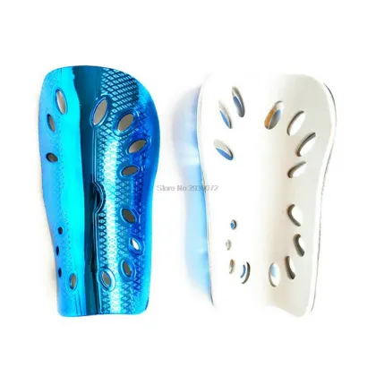 Professional Eletroplating Soccer Training Shin Guards Shin Pads Football Protective Leg Protector Sports Skating Shin Brace