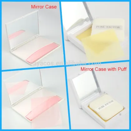 China Factory Supplier Beauty Skin Care Products Natural Hemp Facial Tissue Oil Blotting Paper