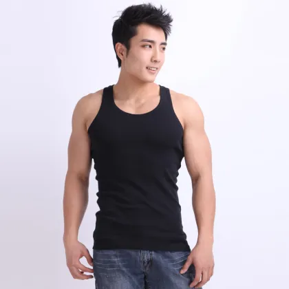 Mens Cotton Knitted Vest