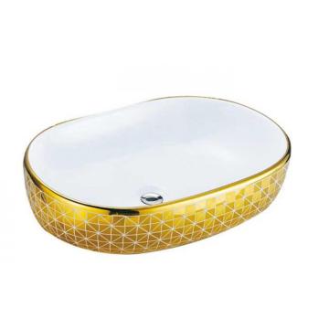High Quality Golden And Black Wash Basin
