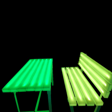 Outdoor Christmas Lighting: PE IP65 Desk Table Bench Holiday Decorative Landscape Lights