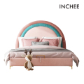 더 높은 비용 성능 핑크 어린이 침대