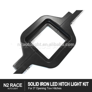 Wholesale Solid Iron 72W Backup Slim Daul Tow Hitch Light Fitting 3inch Receiver Trucks Trailers