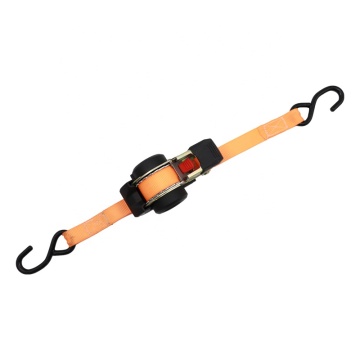 Elifting Retractable 1" x 10' Autoretract Ratchet Tie Down Straps for Secure Cargo Loading