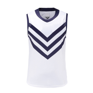 Mens Dry Fit Soccer Wear Vest White