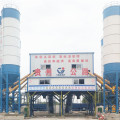 Layout large HZS120 low cost concrete batching plant