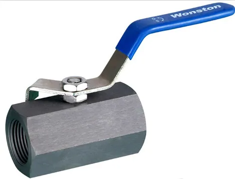 A105 Forged High Pressure 1PC Hexagon Type Ball Valve