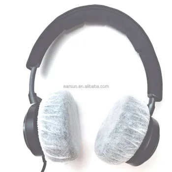 Free Shipping: Universal Stretchable Sanitary Ear Cup Protectors for Most On-Ear Headphones