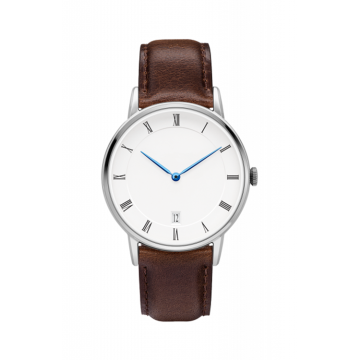 Quartz Watch for Male and Female Leather Bnad