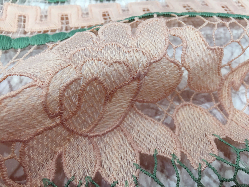 Chemical Lace Embroidery Fabric