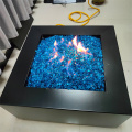 Outdoor Black Color Gas Fire Pit