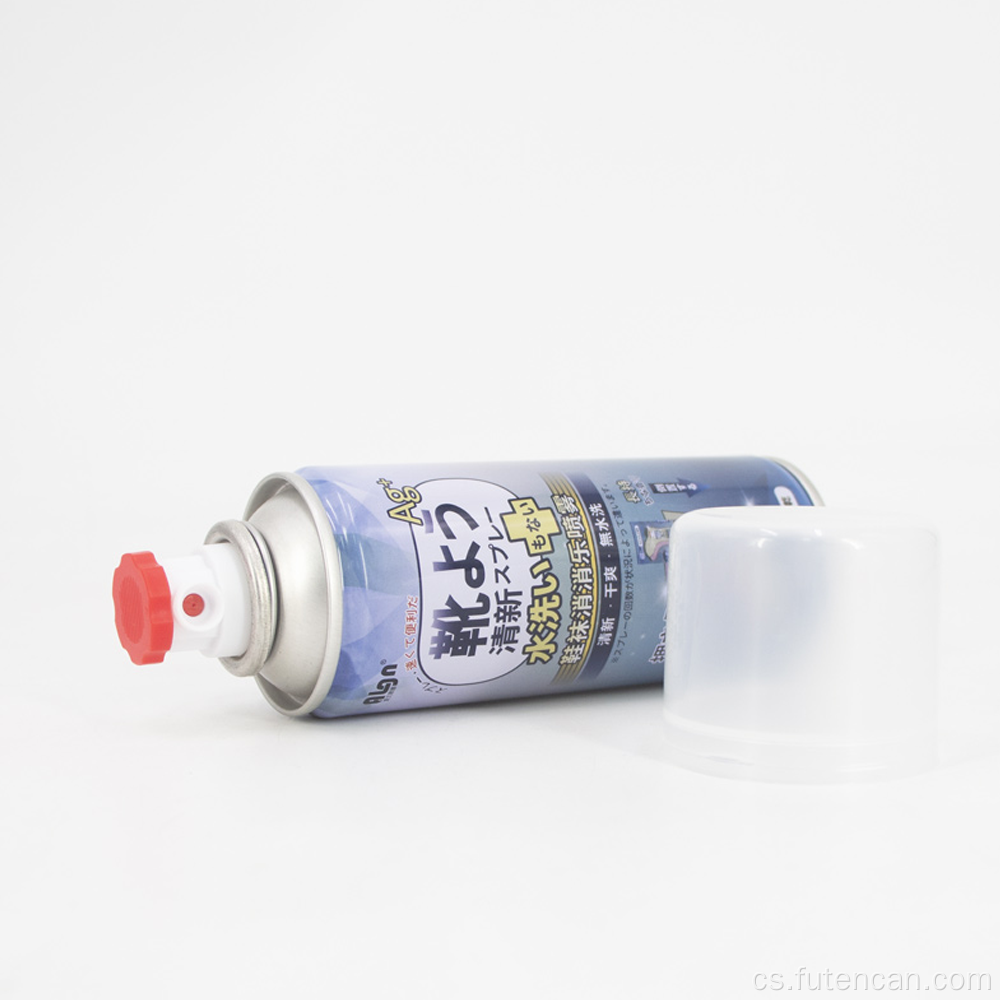 Plechovka s deodorantem ve spreji