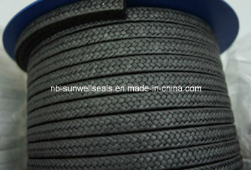 Pure Graphite PTFE Packing. Black PTFE Packing