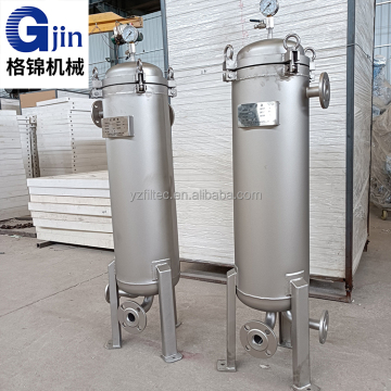 high filtration precision titanium rod cartridge filter sanitary grade filter housing for water gas purification factory price