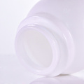 Special shaped cream jars with white lids