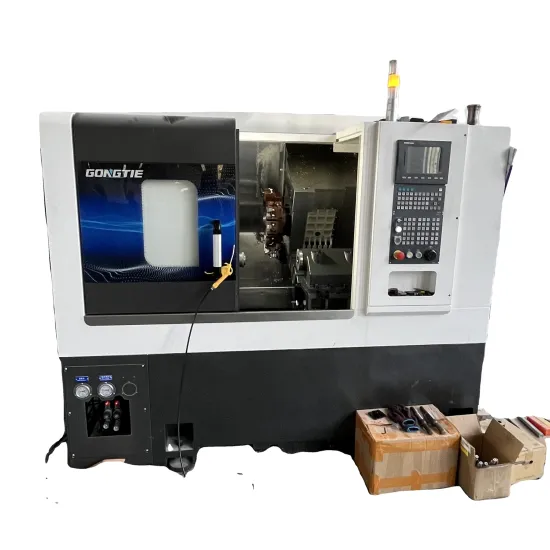 MDY0650 A2-5 6 Inch Chuck Lathe CNC Metal Processing Machine with 12 Station Power Turret