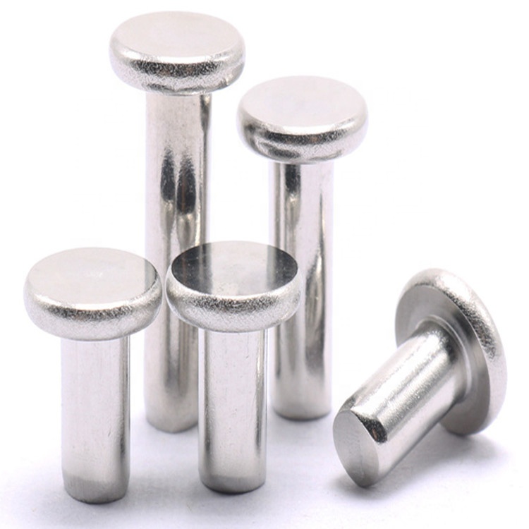 304 Vs 316 Stainless Steel Gb827 Round Head Solid Rivets, High Quality ...
