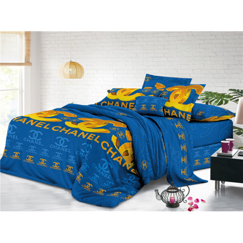 Home Polyester Plain Printed Bed Cover Bedding Sheets