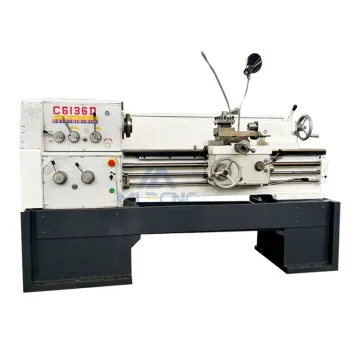 C6136 Chinese Belt Driven Metal Gap Bed Lathe Machine for Sale
