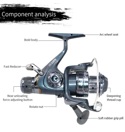 RUNTOO 5BB Double Braking Freshwater Spinning Reel for Carp Fishing