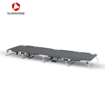 Compact Portable Folding Bed for High-Quality Camping Cots
