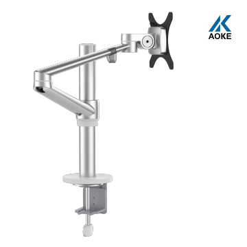AOKE 360 Adjustable Laptop Desk Stand with LED Monitor - Wholesale Best Single Monitor Arm