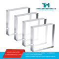 Transparenter, dicker, quadratischer Acryl-Displayblock