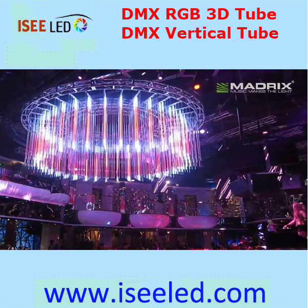 תאורת תקרת מועדון 360 DMX 3DLED Tube