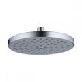 High pressure round overhead shower for bathroom spa