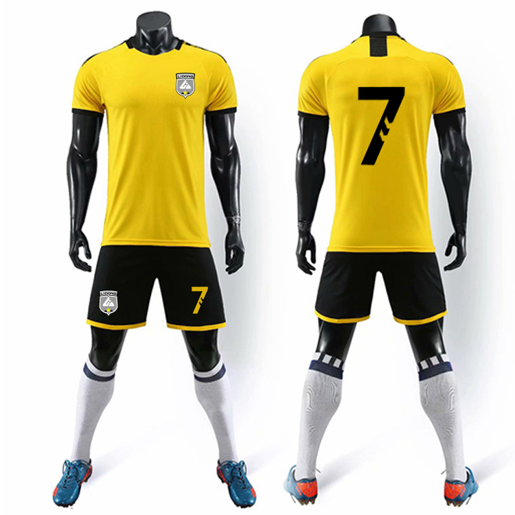 Sublimation Football Shirt အမျိုးသားများအတွက်ဘောလုံးဂျာစီ