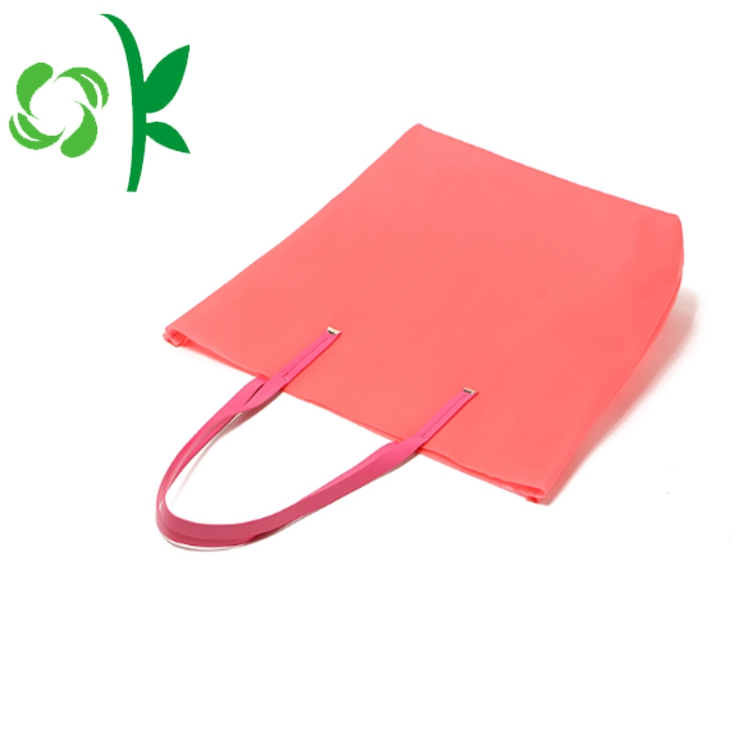 Durable Women Jelly Silicone Beach Outdoor Shopping Bag